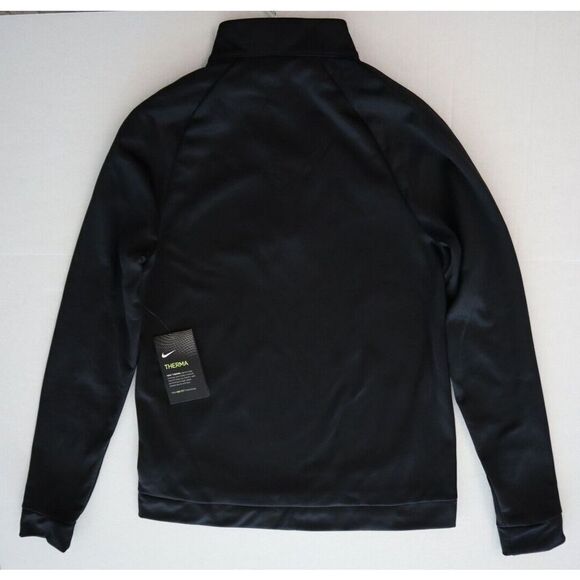 Nike Therma 897186-010 Women’s Sz XS Black DRI-FIT 1/4 Zip Pullover Training Top - Picture 10 of 11